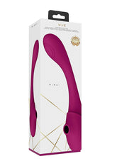 Vive Mirai Double Ended Pulse & Air Wave Bendable Vibrator Clit Ticklers and Pulsators